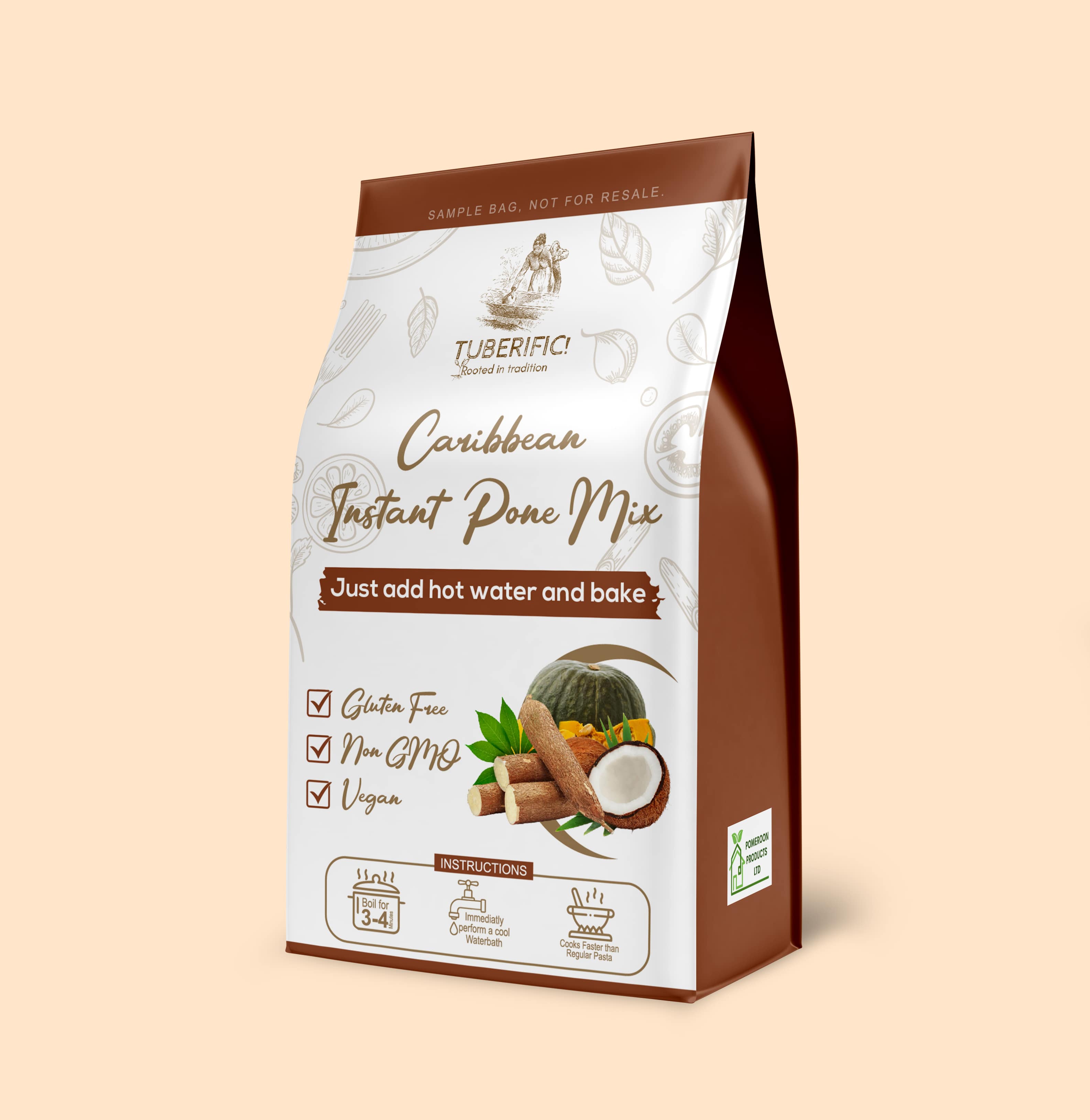 Pouch Packaging Mockup Design Austin