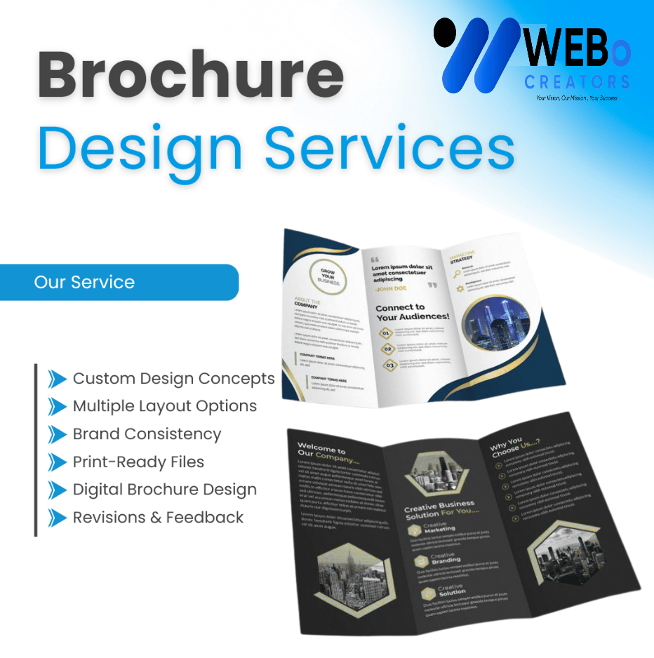 Brochure Design Service in Austin - Custom Brochures For Marketing
