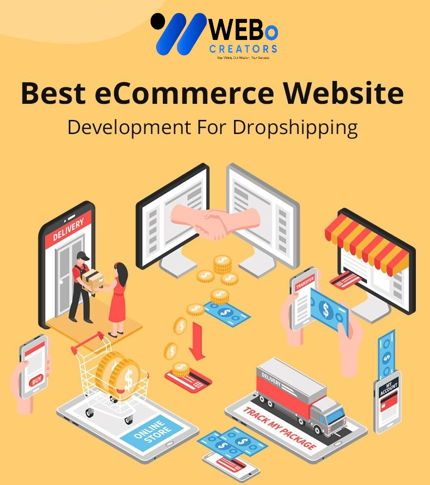 Modern Shopify dropshipping store design for online selling in Austin 2026