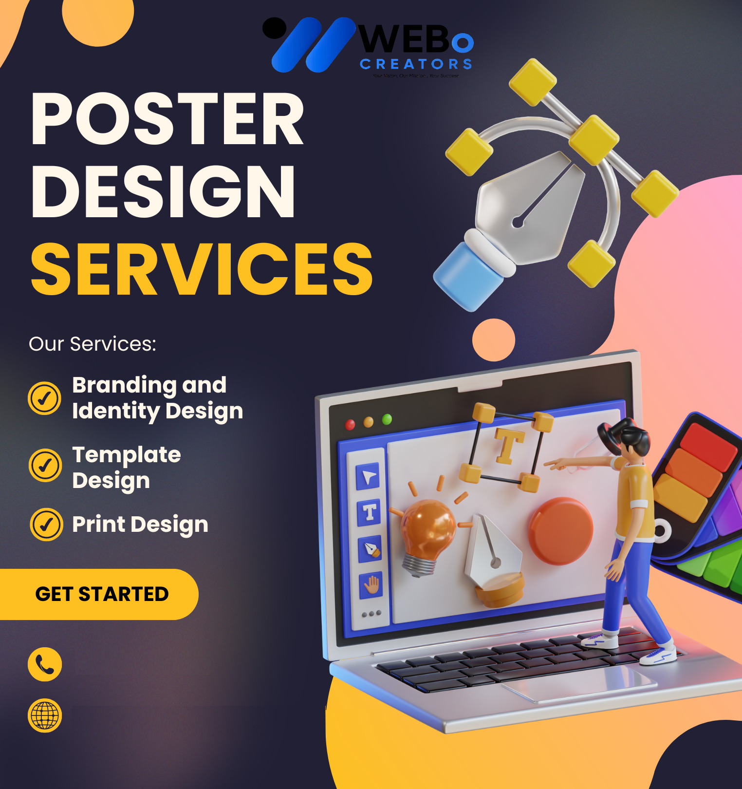 Best Print Design Services in Austin Flyers Brochures Posters