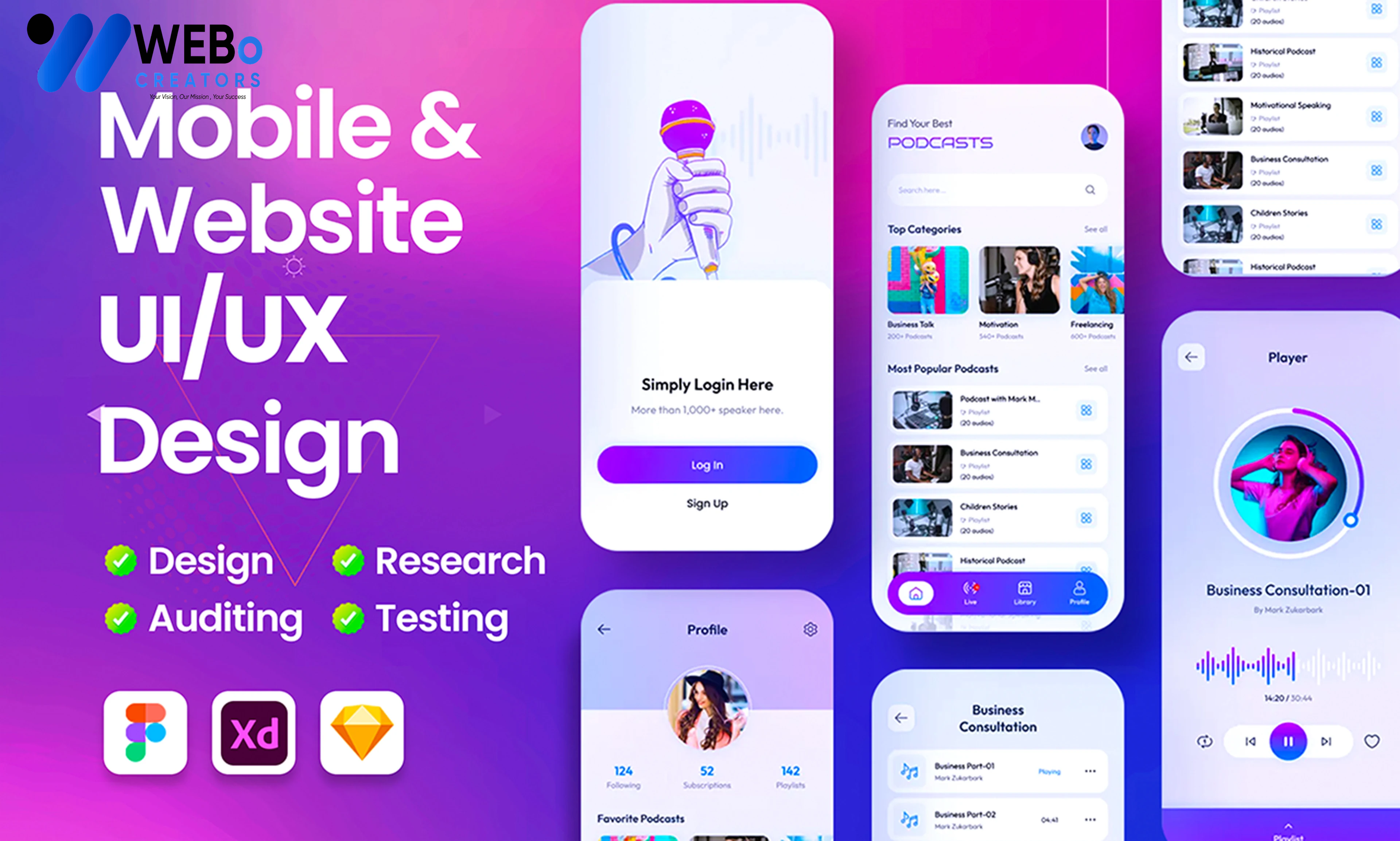 Flutter App UI/UX Design | Beautiful Flutter Interface Design in Austin