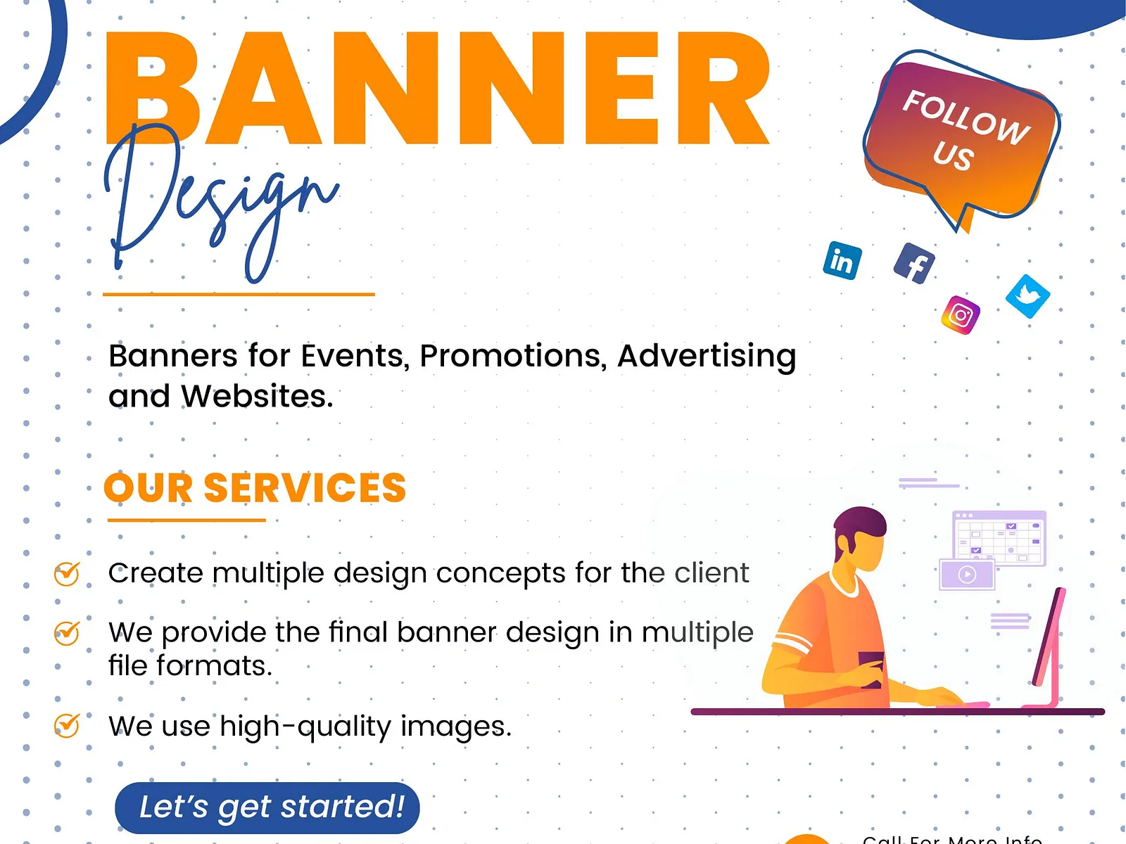 Web Banner & Social Banner Design Services in Austin